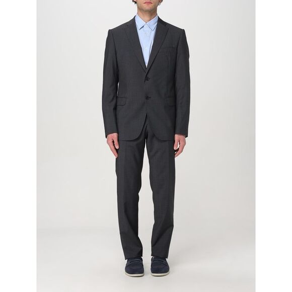 Emporio Armani Suit Men Grey